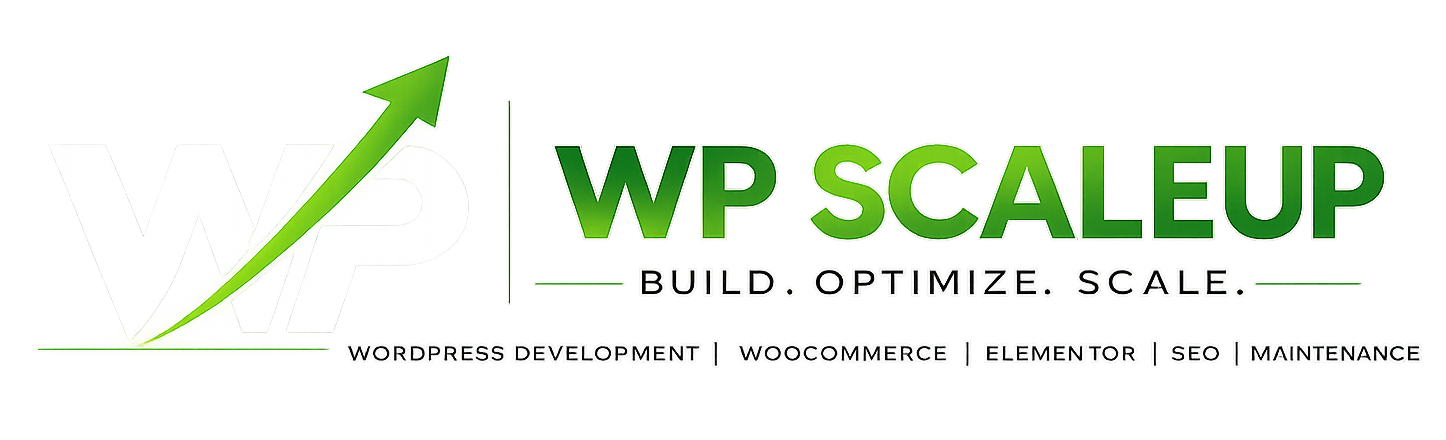 WPScaleUp WordPress blog for SEO, performance and website scaling